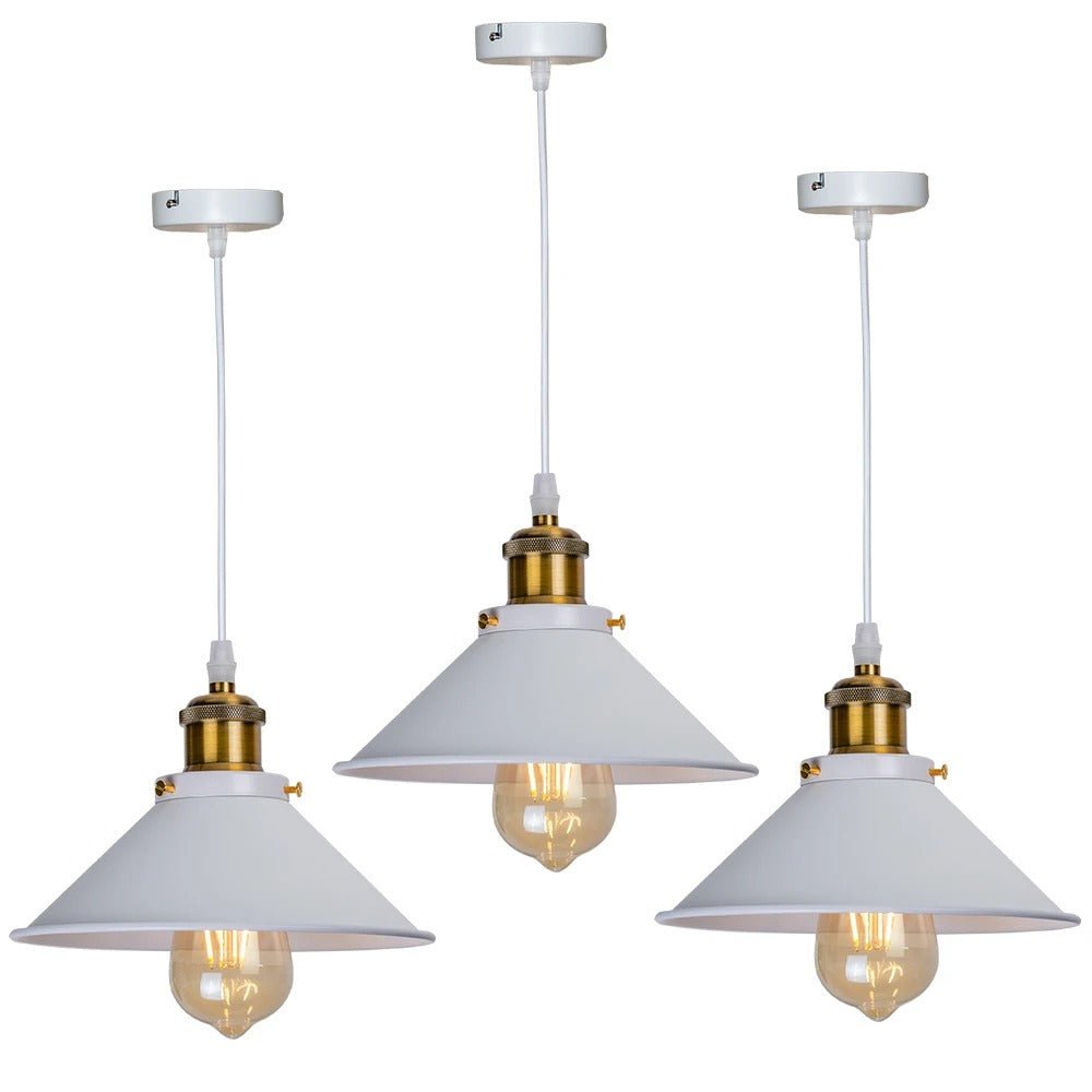 Suspension Vintage Loft Rétro en Métal — E27, Nombreux Coloris | DATCHA™ - Lampes Design