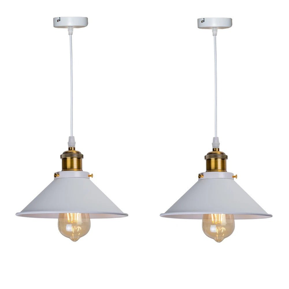 Suspension Vintage Loft Rétro en Métal — E27, Nombreux Coloris | DATCHA™ - Lampes Design