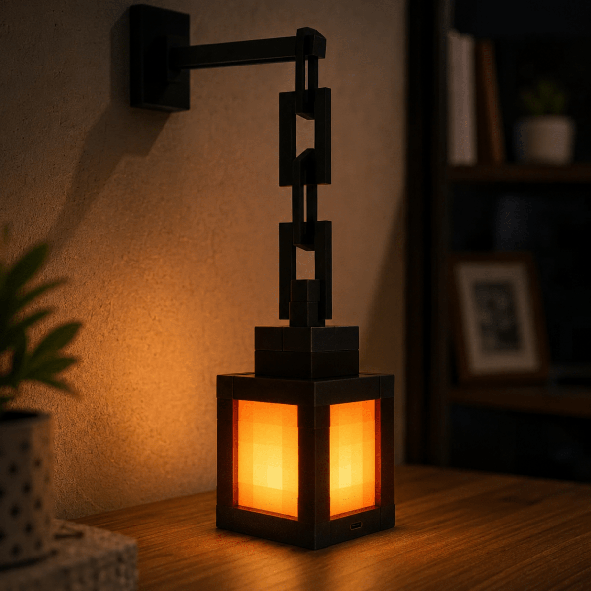 Veilleuse Design Rechargeable sans Fil — 16 Couleurs Programmables | PIXEL™ - Lampes Design