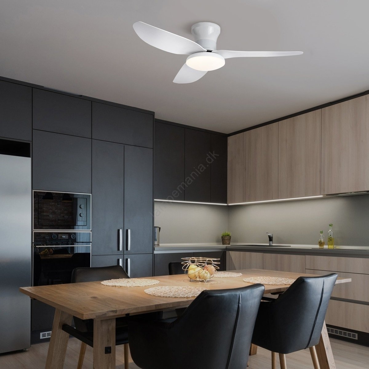 Ventilateur de Plafond Silencieux Moteur DC avec Éclairage LED pour Chambre et Salon | BRISE™ - Lampes Design